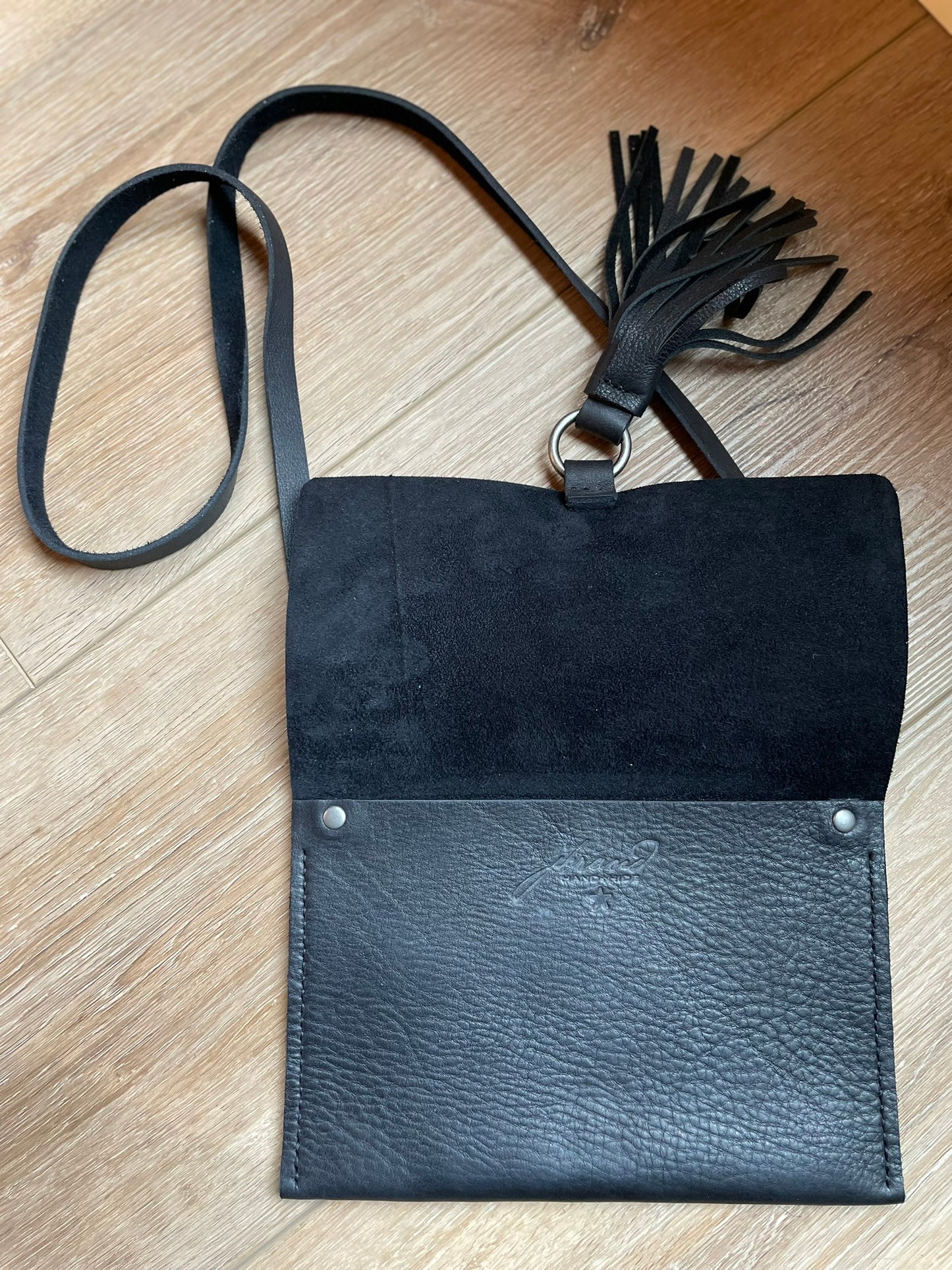 Small Envelope Crossbody/Shoulder Bag - Black