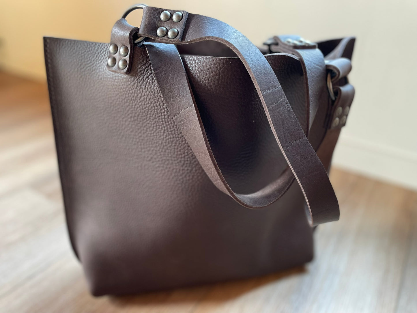 Large Tote - Chocolate