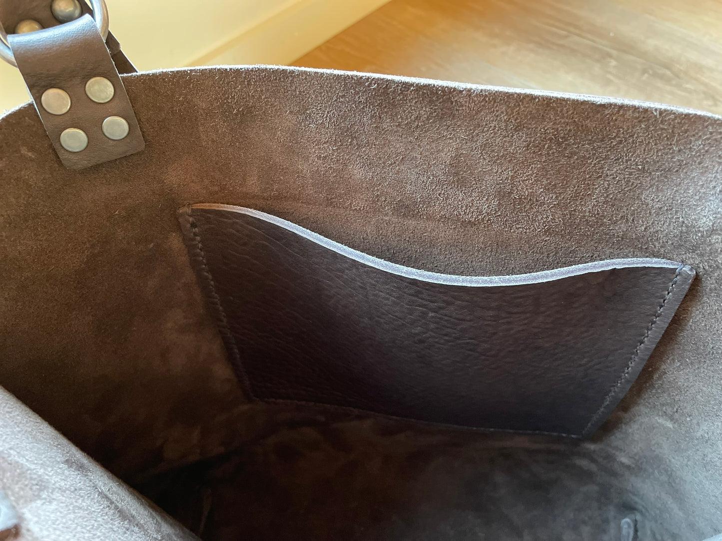 Large Tote - Chocolate