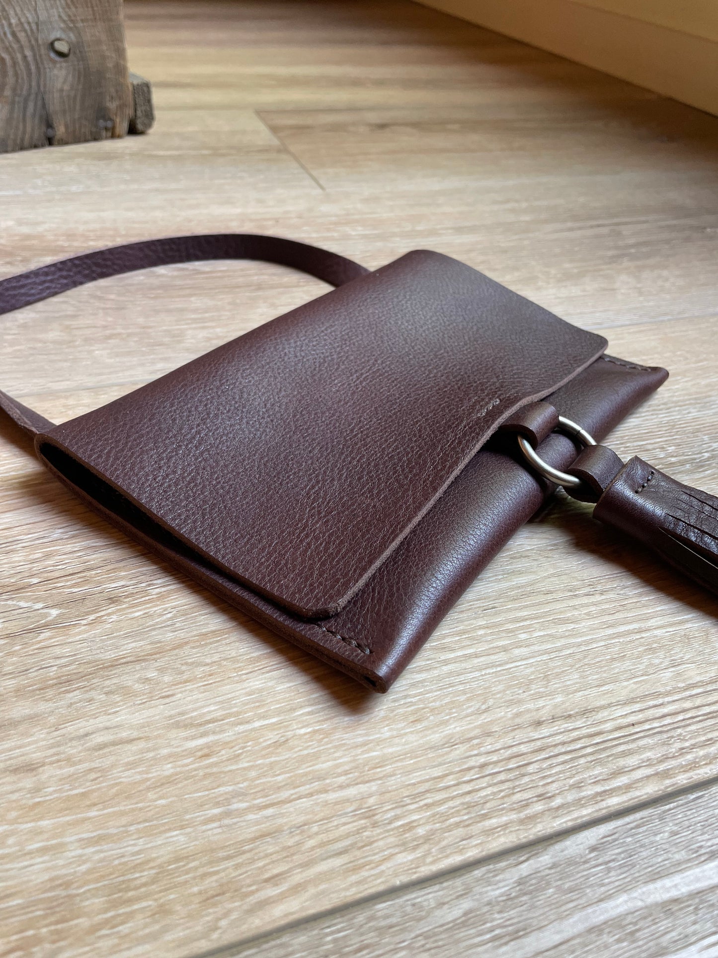 Small Envelope Crossbody/Shoulder Bag - Chocolate
