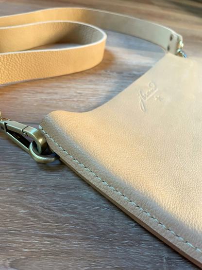 Medium Ultra Soft Bucket, Crossbody Bag - Sand
