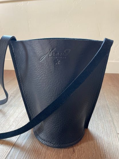 Small Bucket Crossbody - Black