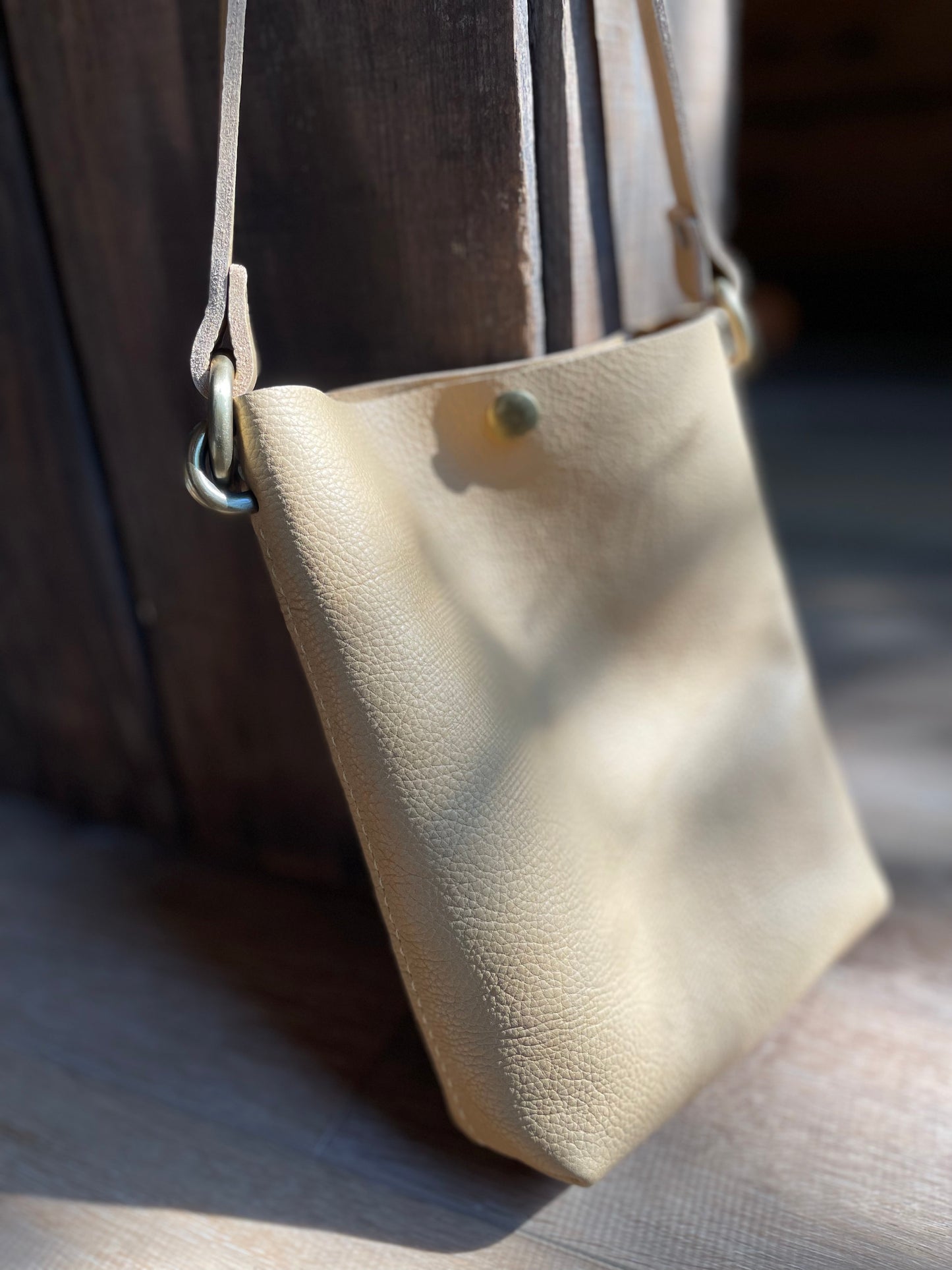 Small Crossbody/Shoulder Bag - Sand
