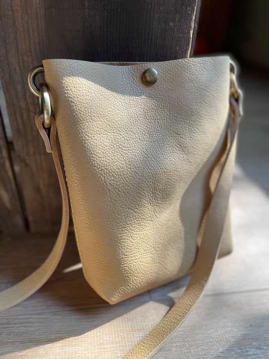 Small Crossbody/Shoulder Bag - Sand