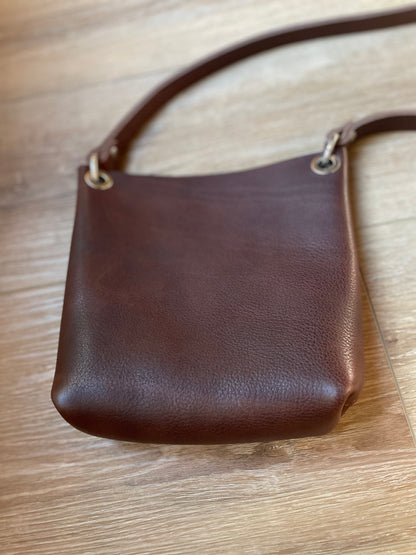 Small Crossbody/Shoulder Bag - Chocolate