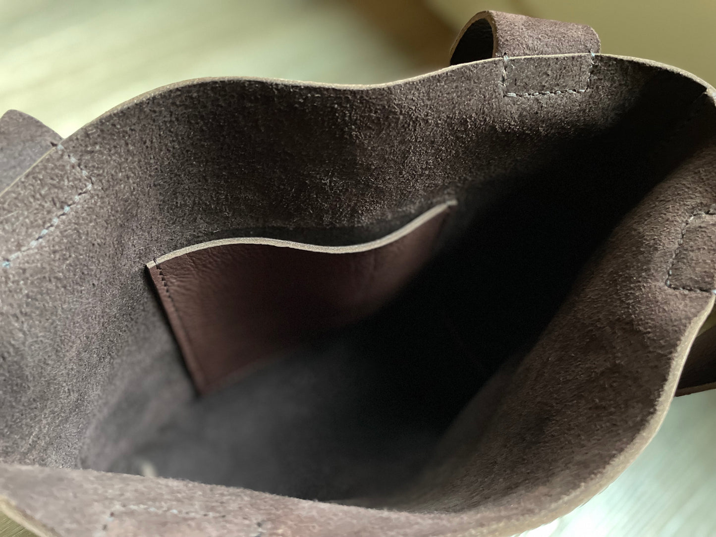 Small Tote - Chocolate Merlot