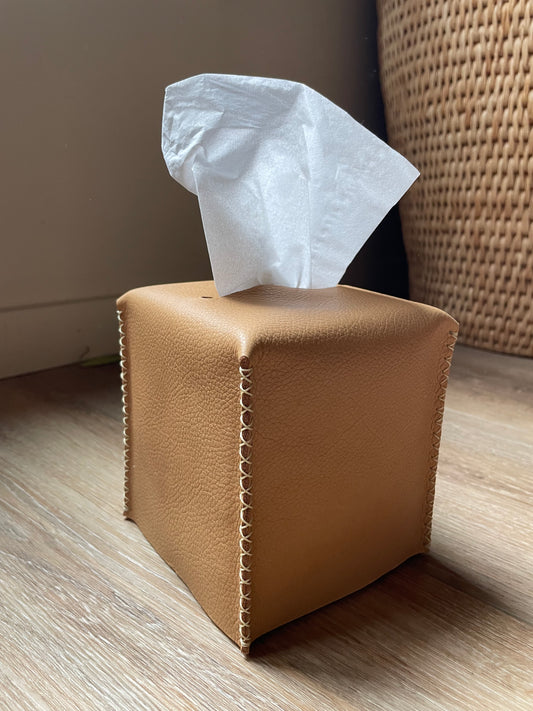 Tissue Box Cover - Colors vary