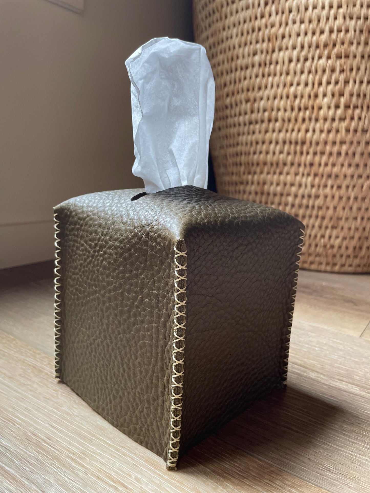 Tissue Box Cover - Colors vary
