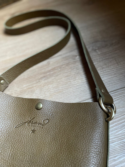 Small Crossbody/Shoulder Bag - Deep Olive