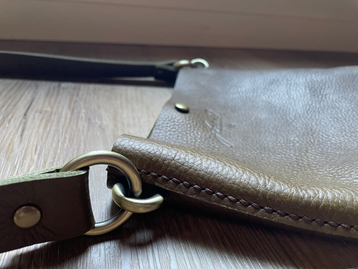 Small Crossbody/Shoulder Bag - Deep Olive