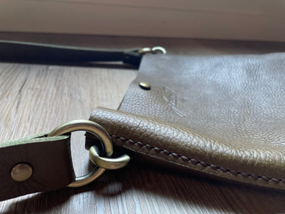 Small Crossbody/Shoulder Bag - Deep Olive