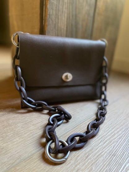 The jbrand Pochette - Chocolate